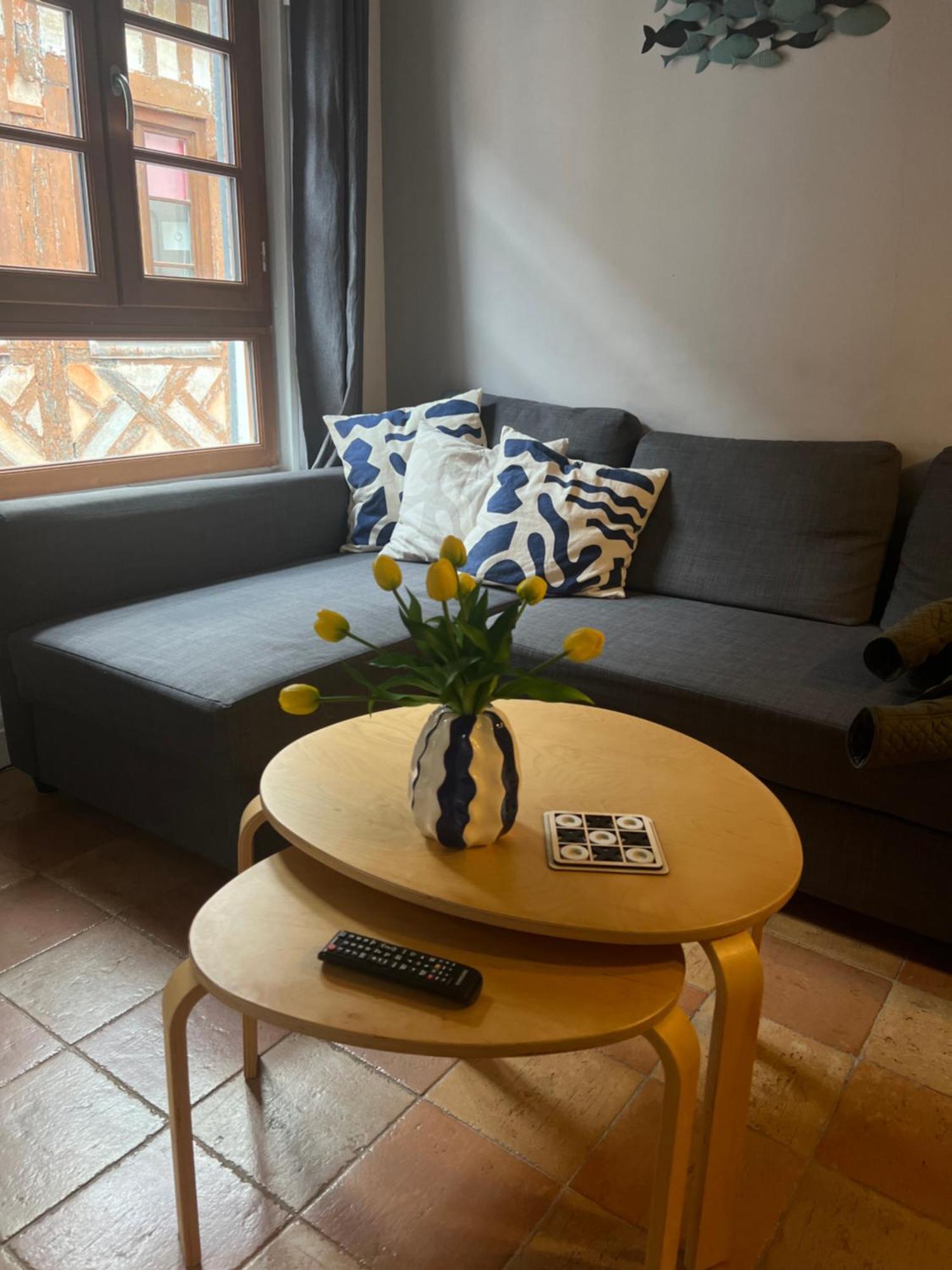 Ferienwohnung La Mariniere Honfleur Exterior foto